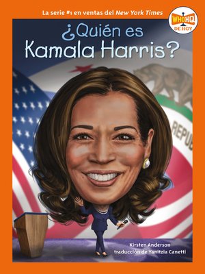 cover image of ¿Quién es Kamala Harris?